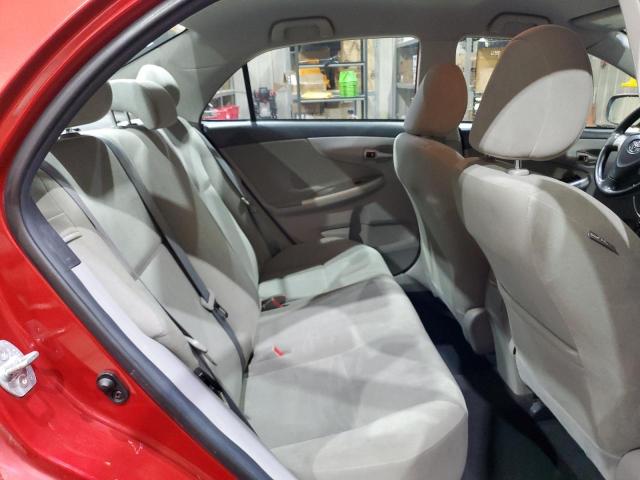 2T1BU4EE6CC852095 - 2012 TOYOTA COROLLA BASE Կարմիր լուսանկար 10