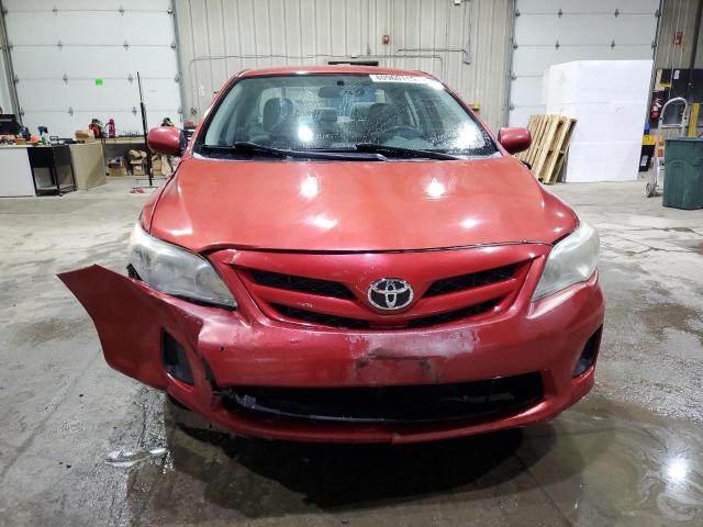 2T1BU4EE6CC852095 - 2012 TOYOTA COROLLA BASE Կարմիր լուսանկար 5