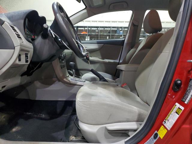 2T1BU4EE6CC852095 - 2012 TOYOTA COROLLA BASE Կարմիր լուսանկար 7