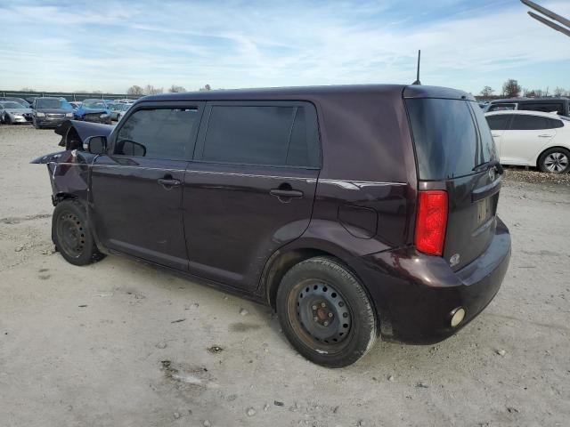 JTLKE50E081015319 - 2008 TOYOTA SCION XB MAROON photo 2