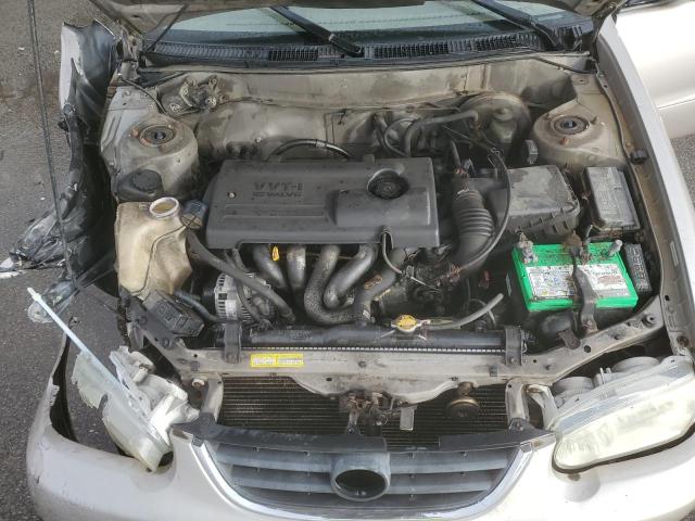 2T1BR12E72C547126 - 2002 TOYOTA COROLLA CE SILVER photo 11