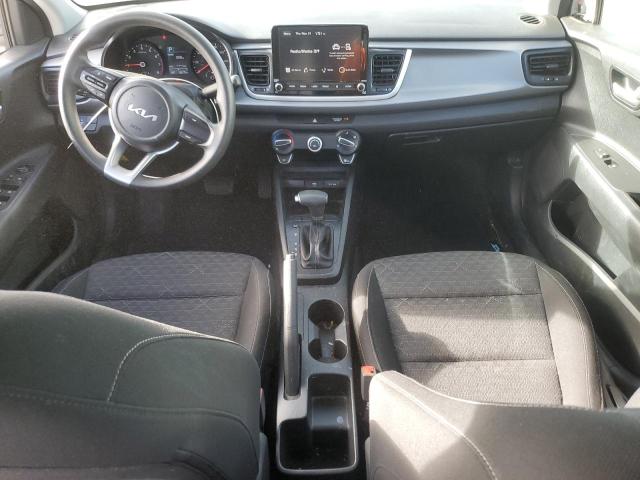 3KPA24AD4PE606118 - 2023 KIA RIO LX WHITE photo 8