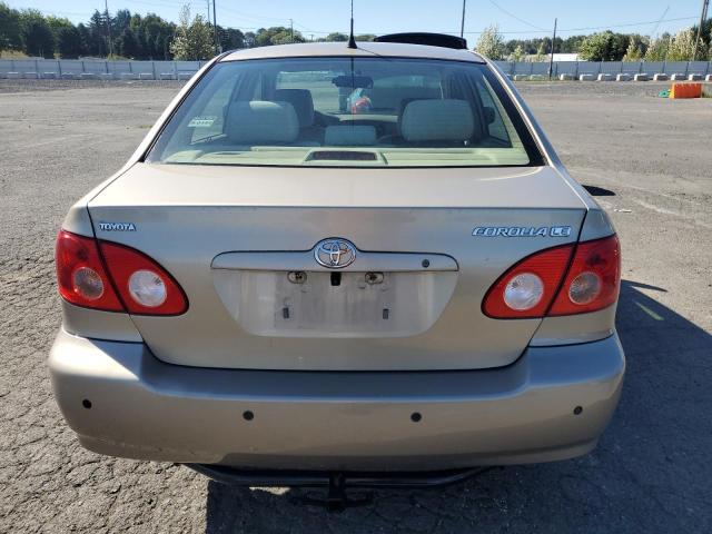 1NXBR32E56Z731934 - 2006 TOYOTA COROLLA CE TAN photo 6