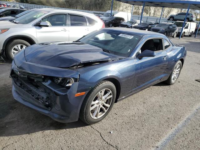 2G1FB1E38F9145159 - 2015 CHEVROLET CAMARO LS BLACK photo 1