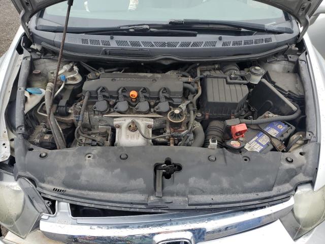 2HGFA16566H014295 - 2006 HONDA CIVIC LX SILVER photo 11