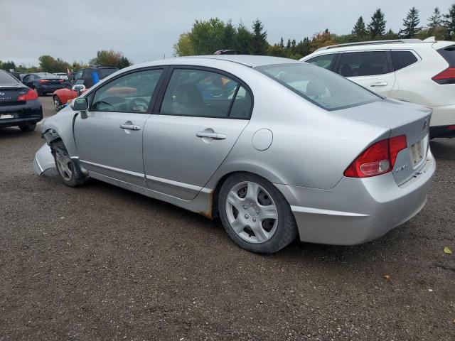 2HGFA16566H014295 - 2006 HONDA CIVIC LX SILVER photo 2