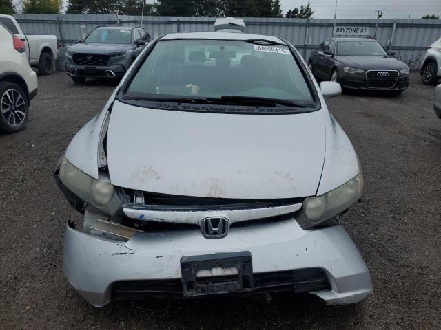 2HGFA16566H014295 - 2006 HONDA CIVIC LX SILVER photo 5