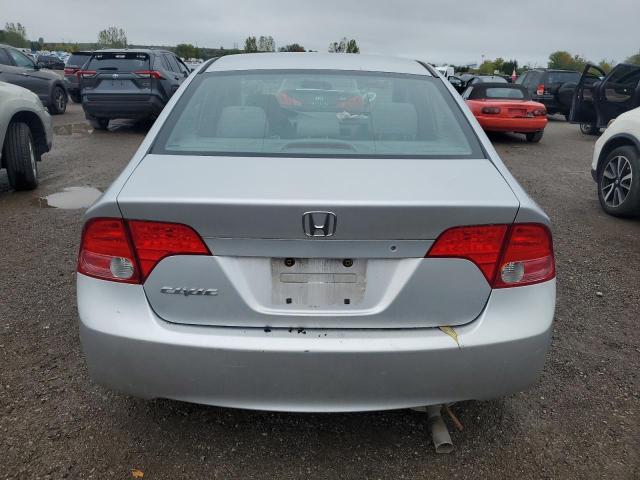 2HGFA16566H014295 - 2006 HONDA CIVIC LX SILVER photo 6