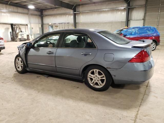 1HGCM56337A074440 - 2007 HONDA ACCORD SE GRAY photo 2