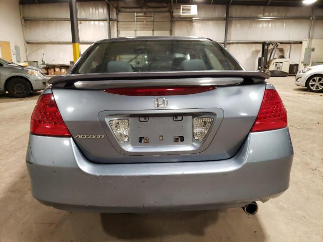 1HGCM56337A074440 - 2007 HONDA ACCORD SE GRAY photo 6