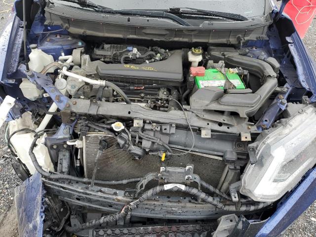 KNMAT2MV2HP577578 - 2017 NISSAN ROGUE S BLUE photo 12