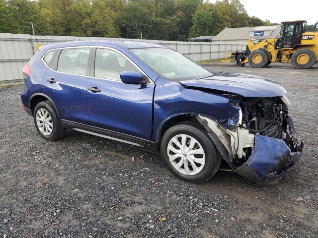 KNMAT2MV2HP577578 - 2017 NISSAN ROGUE S BLUE photo 4