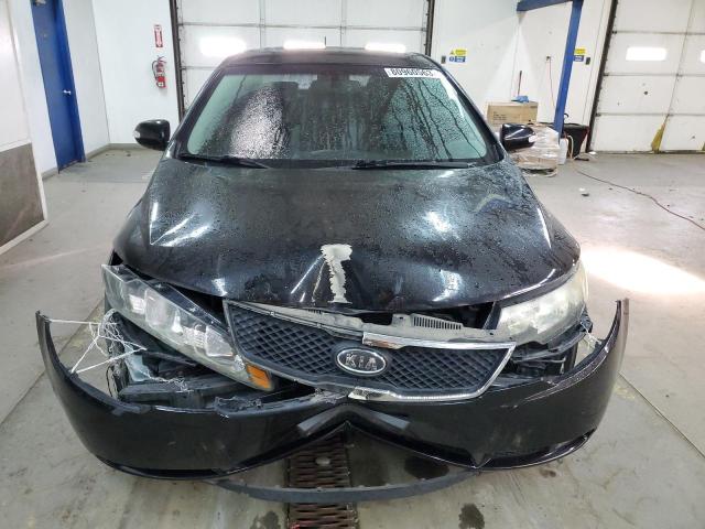 KNAFW4A36A5303536 - 2010 KIA FORTE SX BLACK photo 5