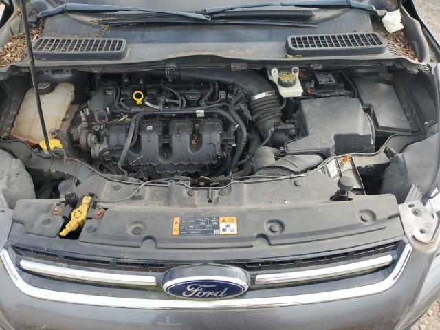 1FMCU9H91DUD47615 - 2013 FORD ESCAPE SEL GRAY photo 12