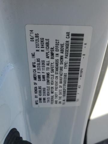 19UUB2F77FA003560 - 2015 ACURA TLX ADVANCE 白色 照片 12