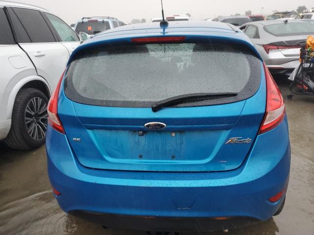 3FADP4EJ8CM207734 - 2012 FORD FIESTA SE BLUE photo 6