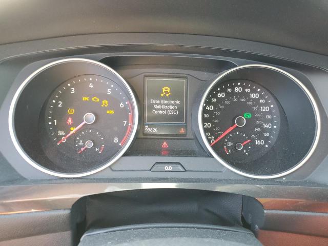 3VV3B7AX7KM092026 - 2019 VOLKSWAGEN TIGUAN SE თეთრი ფოტო 9