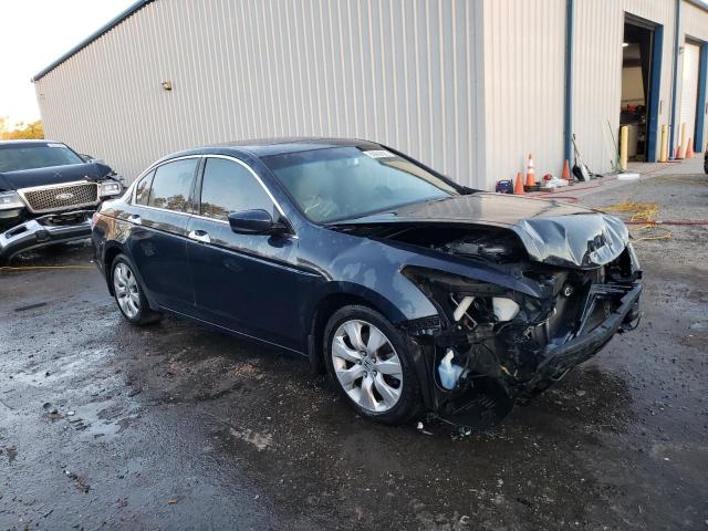 5KBCP3F88AB016569 - 2010 HONDA ACCORD EXL BLUE photo 4