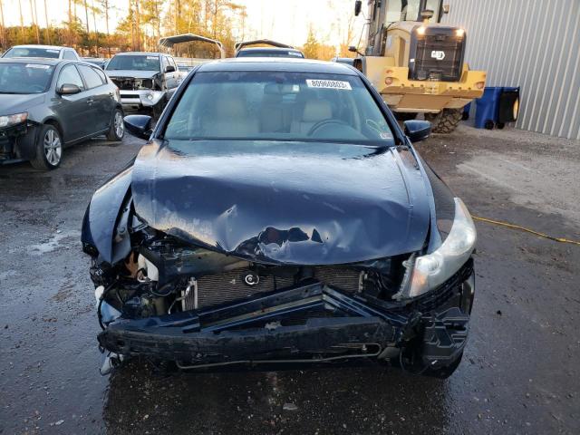 5KBCP3F88AB016569 - 2010 HONDA ACCORD EXL BLUE photo 5