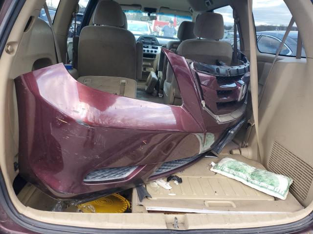 5FNRL38268B034575 - 2008 HONDA ODYSSEY LX BURGUNDY photo 13