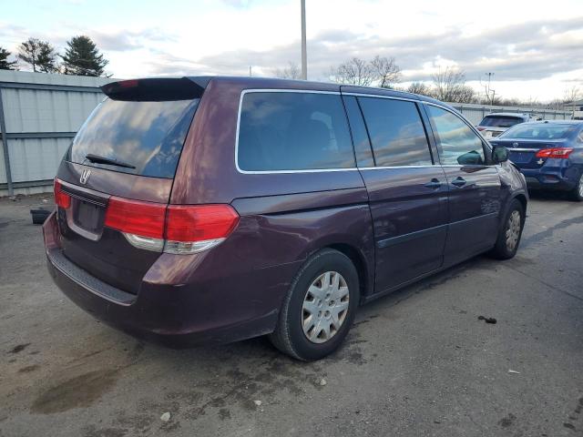 5FNRL38268B034575 - 2008 HONDA ODYSSEY LX BURGUNDY photo 3