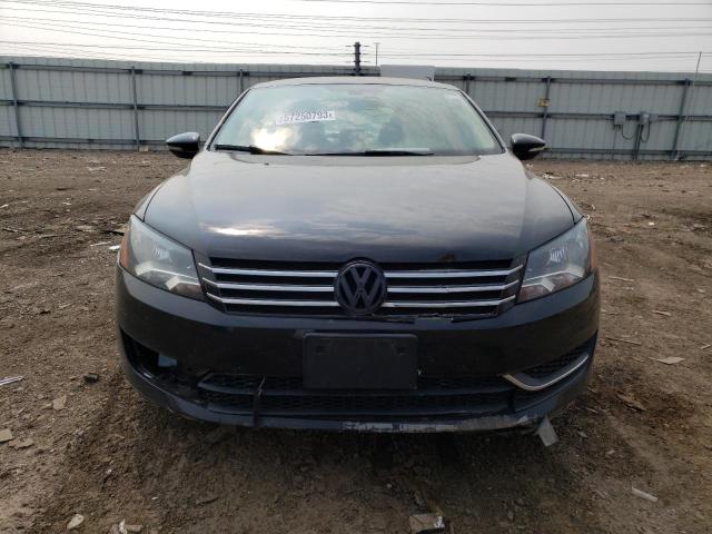 1VWBH7A32CC081487 - 2012 VOLKSWAGEN PASSAT SE BLACK photo 5