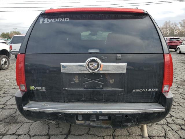 1GYFK43529R130108 - 2009 CADILLAC ESCALADE HYBRID BLACK photo 6