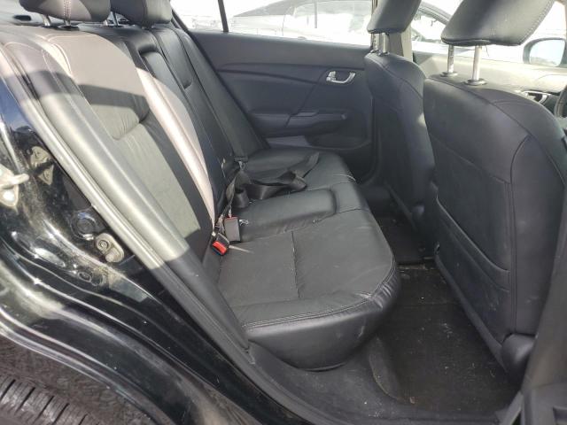 19XFB2F99EE018811 - 2014 HONDA CIVIC EXL შავი ფოტო 10