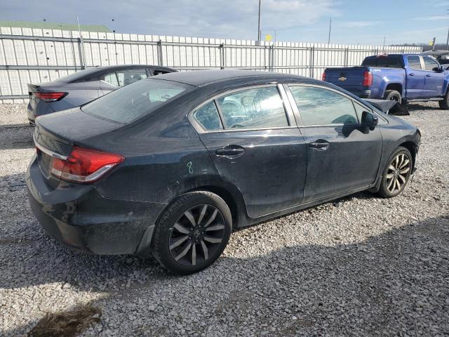19XFB2F99EE018811 - 2014 HONDA CIVIC EXL შავი ფოტო 3