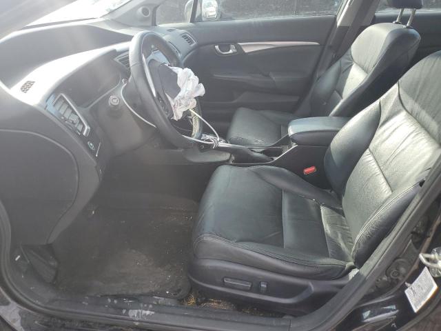19XFB2F99EE018811 - 2014 HONDA CIVIC EXL შავი ფოტო 7