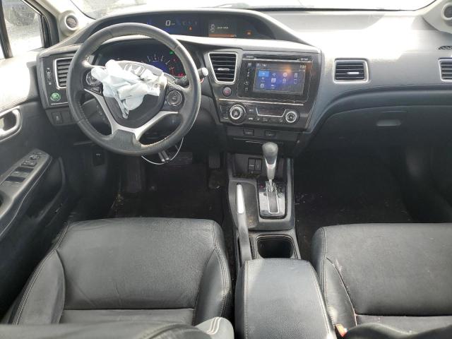 19XFB2F99EE018811 - 2014 HONDA CIVIC EXL შავი ფოტო 8