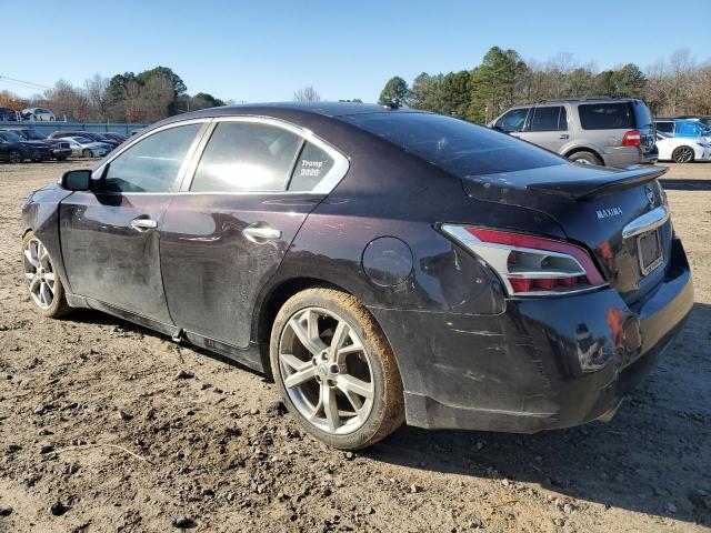 1N4AA5AP9CC836909 - 2012 NISSAN MAXIMA S PURPLE photo 2