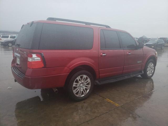 1FMFK16508LA54188 - 2008 FORD EXPEDITION EL XLT MAROON photo 3