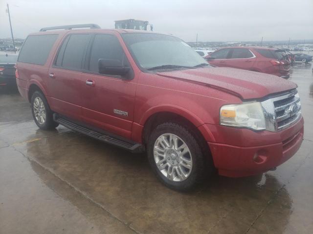 1FMFK16508LA54188 - 2008 FORD EXPEDITION EL XLT MAROON photo 4