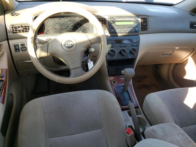 2T1BR32E65C501674 - 2005 TOYOTA COROLLA CE GOLD photo 8