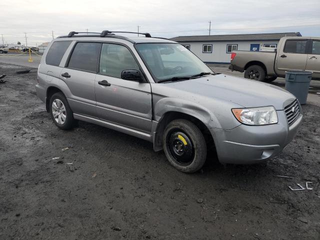 JF1SG63628H720099 - 2008 SUBARU FORESTER 2.5X GRAY photo 4