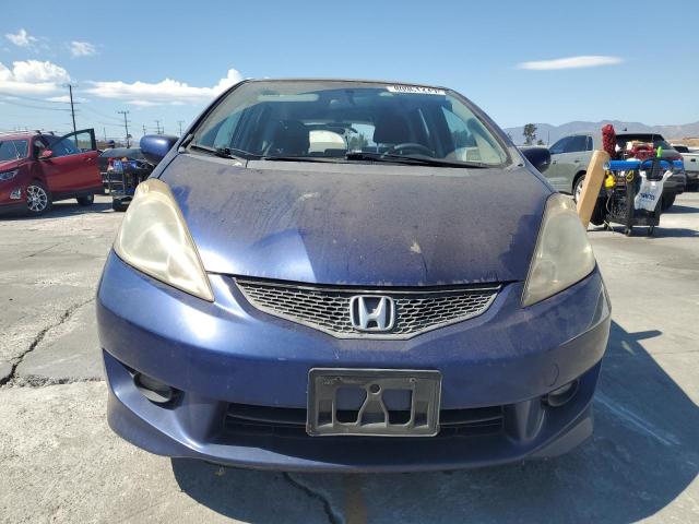 JHMGE8H53BC024159 - 2011 HONDA FIT SPORT BLUE photo 5