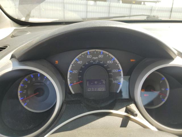 JHMGE8H53BC024159 - 2011 HONDA FIT SPORT BLUE photo 9