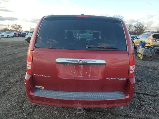 2A8HR54119R528165 - 2009 CHRYSLER TOWN & COU TOURING RED photo 6