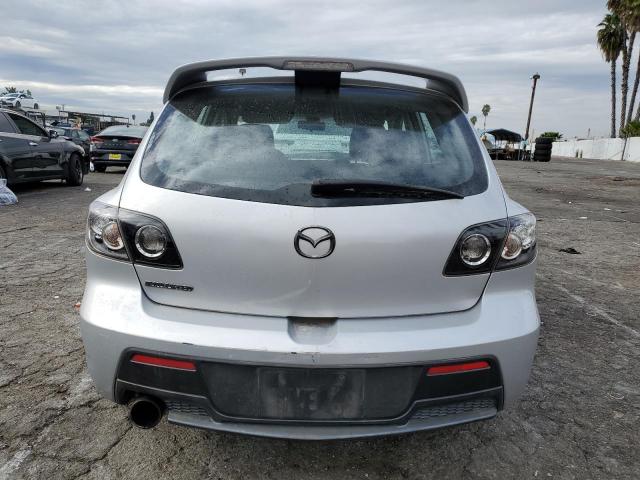 JM1BK34M881815215 - 2008 MAZDA SPEED 3 SILVER photo 6