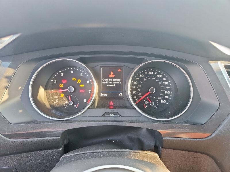 3VV1B7AX3MM075136 - 2021 VOLKSWAGEN TIGUAN S Negro foto 9