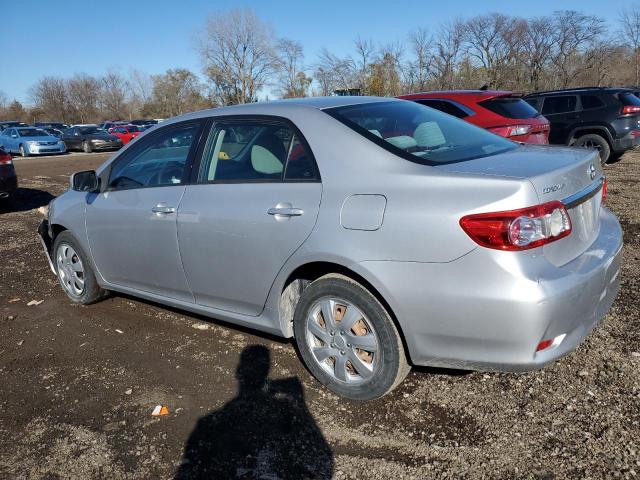 2T1BU4EE3BC548849 - 2011 TOYOTA COROLLA BASE SILVER photo 2