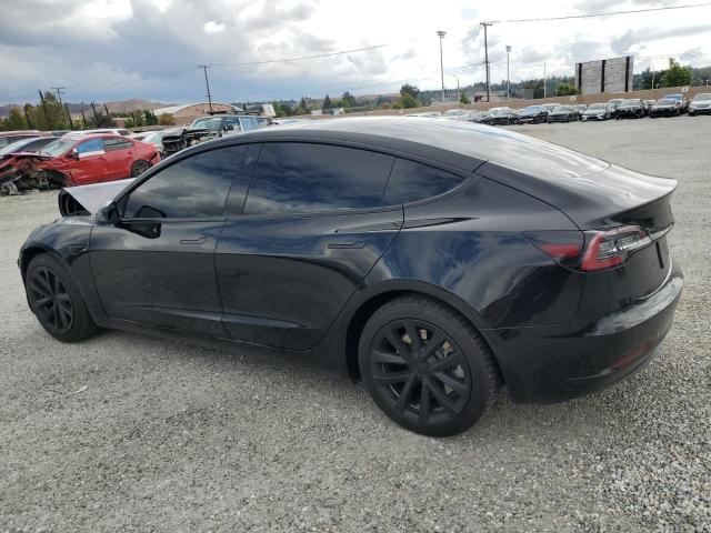 5YJ3E1EA9NF356266 - 2022 TESLA MODEL 3 BLACK photo 2