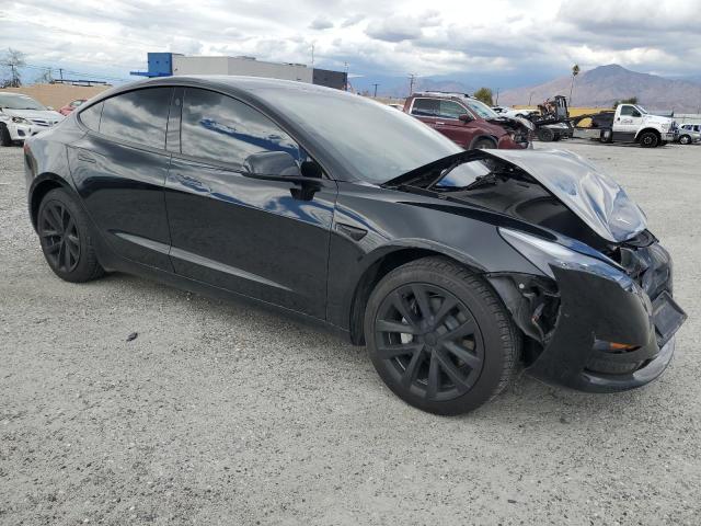 5YJ3E1EA9NF356266 - 2022 TESLA MODEL 3 BLACK photo 4