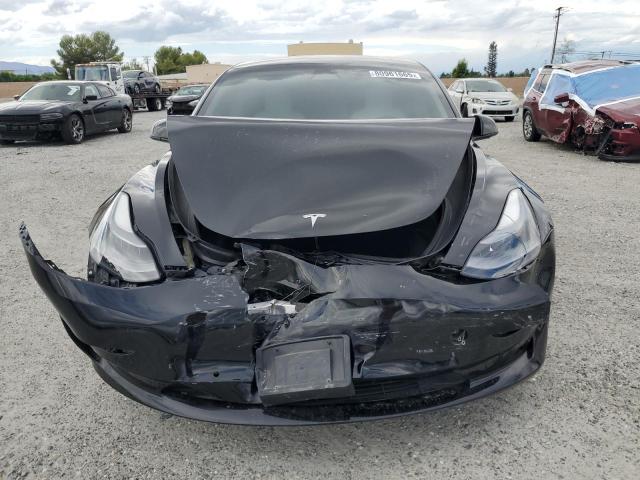 5YJ3E1EA9NF356266 - 2022 TESLA MODEL 3 BLACK photo 5