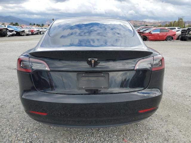 5YJ3E1EA9NF356266 - 2022 TESLA MODEL 3 BLACK photo 6