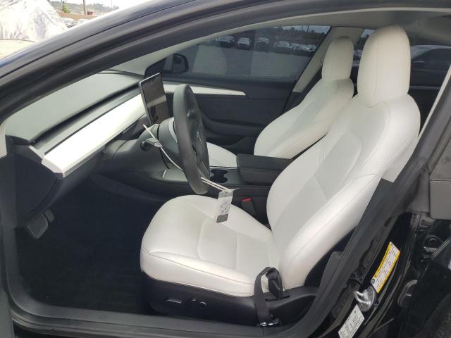 5YJ3E1EA9NF356266 - 2022 TESLA MODEL 3 BLACK photo 7