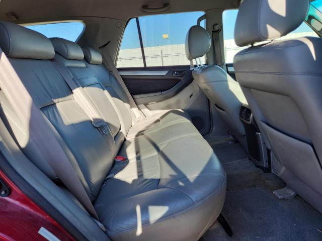 JTEZU14R238000044 - 2003 TOYOTA 4RUNNER SR5 RED photo 11