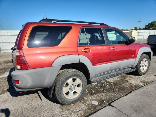 JTEZU14R238000044 - 2003 TOYOTA 4RUNNER SR5 RED photo 3