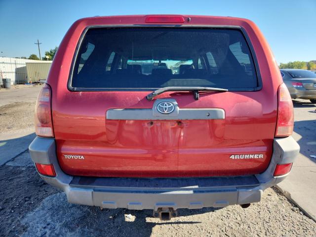 JTEZU14R238000044 - 2003 TOYOTA 4RUNNER SR5 RED photo 6
